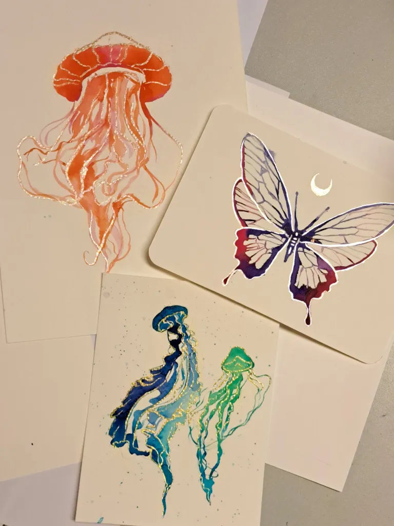 Workshop: watercolor magic & experiments